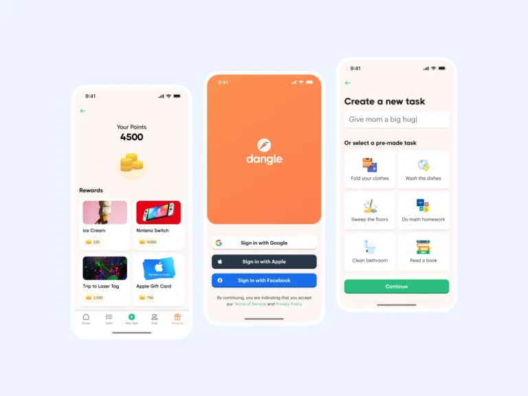 SaaS settings screen mockup