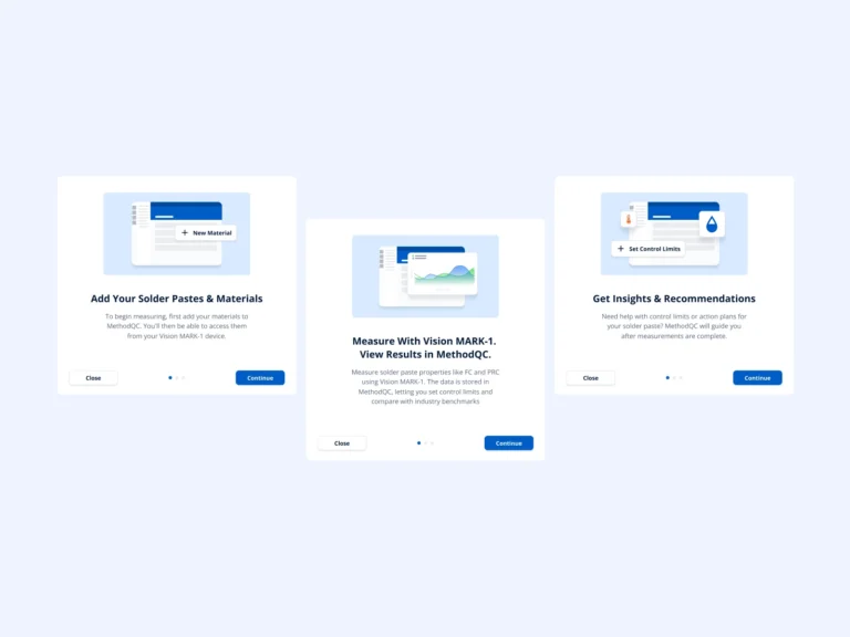 CRM product UI mockup